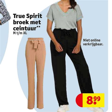 True Spirit Broek** aanbieding bij Kruidvat .